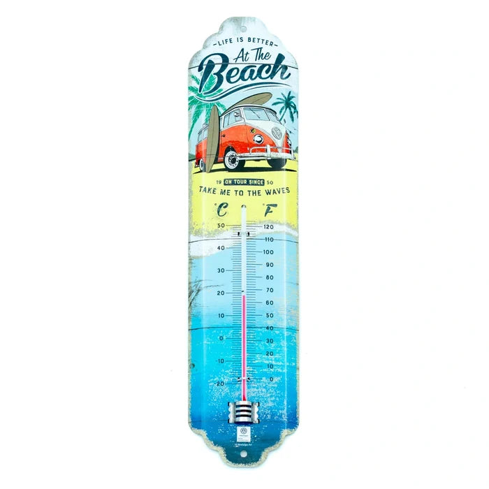 Thermometer Volkswagen Bulli beach | Nostalgic-Art