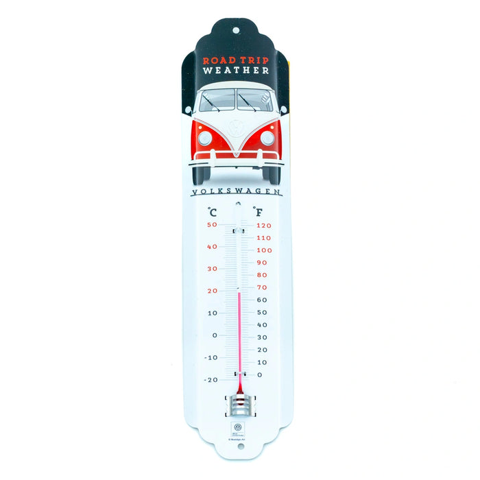 Thermometer Volkswagen Bulli road trip | Nostalgic-Art
