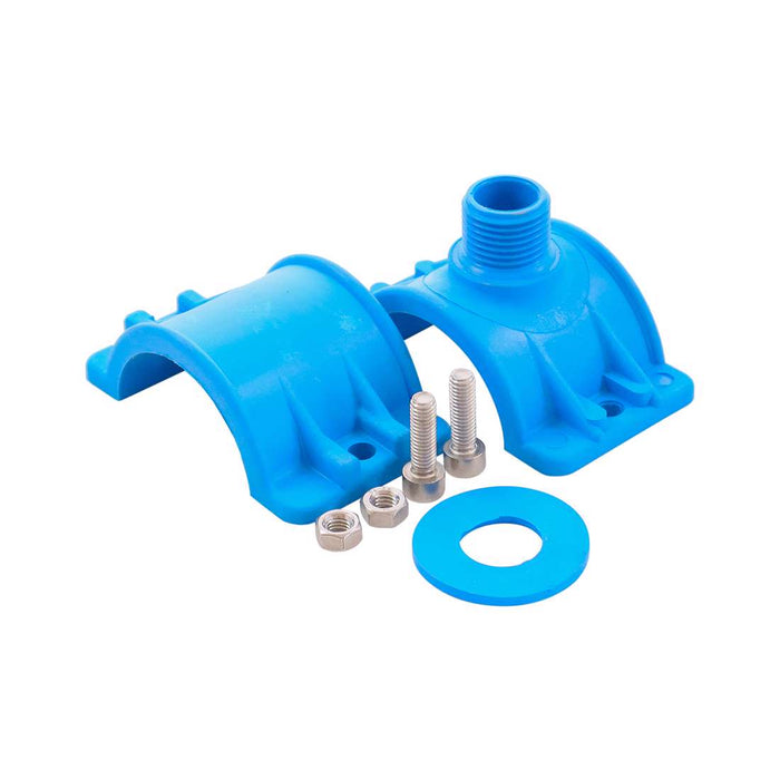 Threaded entry bracket moulded - 2'' x 1/2'' - Milcotec
