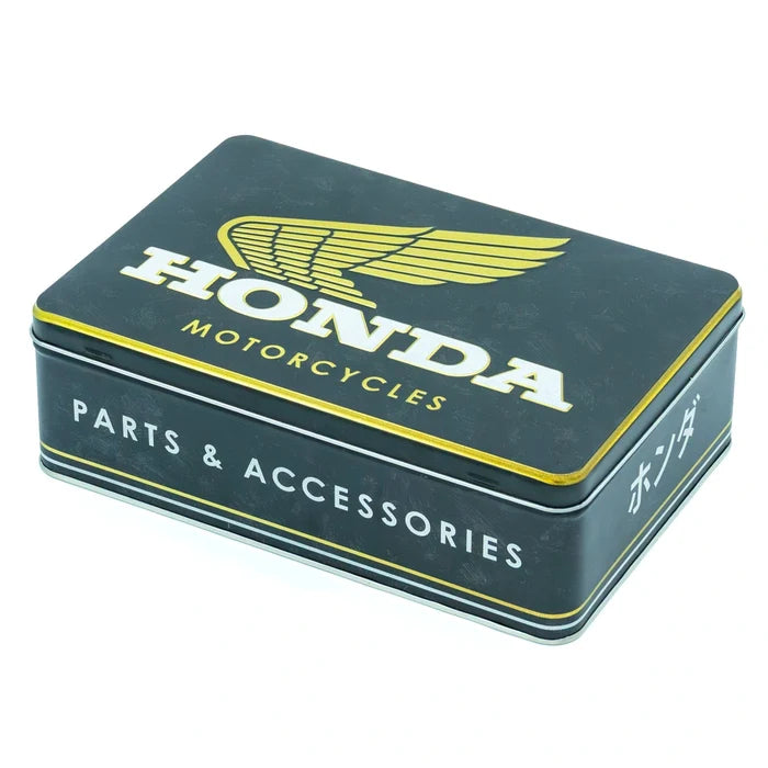 Tinnen blik Honda motorcycles plat | Nostalgic-Art