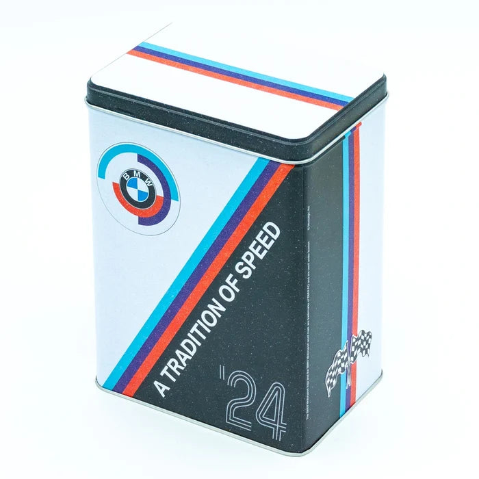 Tinnen blik met deksel BMW motor | Nostalgic-Art