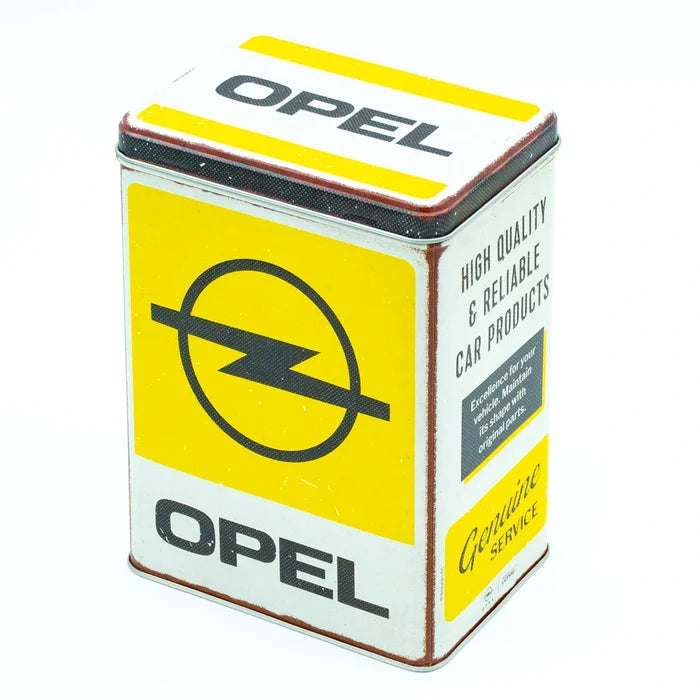 Tinnen blik met deksel Opel Service | Nostalgic-Art