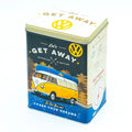 Tinnen blik met deksel Volkswagen Let's Get Away | Nostalgic-Art