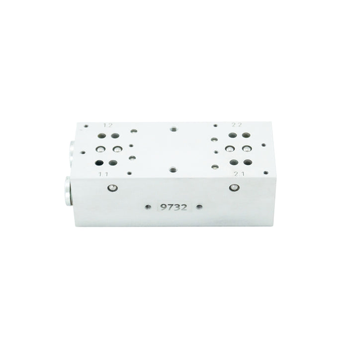 Ventilblock für Zylinder, A3 - Milcotec
