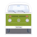 Volkswagen T2 Bus IJskrabber Groen