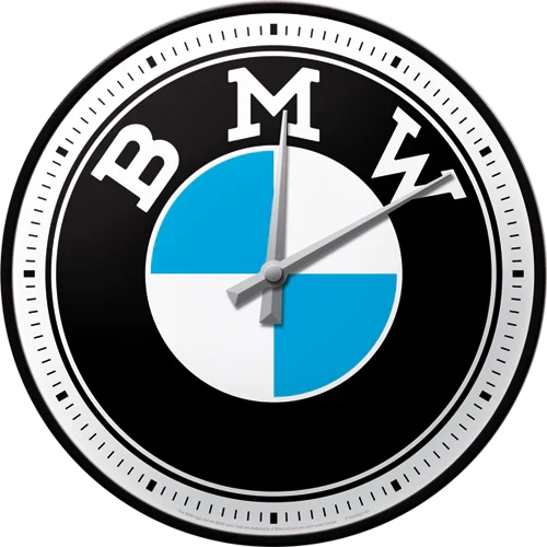Wandklok BMW Logo | Nostalgic-Art