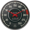 Wandklok Mercedes Tachometer | Nostalgic-Art