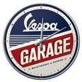 Wandklok Vespa Garage | Nostalgic-Art