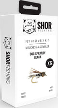Wet Fly Assembly Kit - Doc Spratley Black - 6/PK