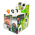 Wireless Speaker Transparent with LED Lights - 6 Pieces Per Retail Ready Display 23870 - NOVELTY INC WHOLESALE