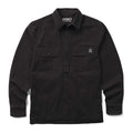 Wolverine Men's Steelhead Stretch Canvas Snap-Up Shirt Jac Long Sleeve T-Shirts Wolverine Black 2XL Reg