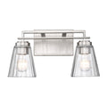 Z-Lite Lyna Brushed Nickel 2 Light Vanity 823-2V-BN - Bath & Vanity